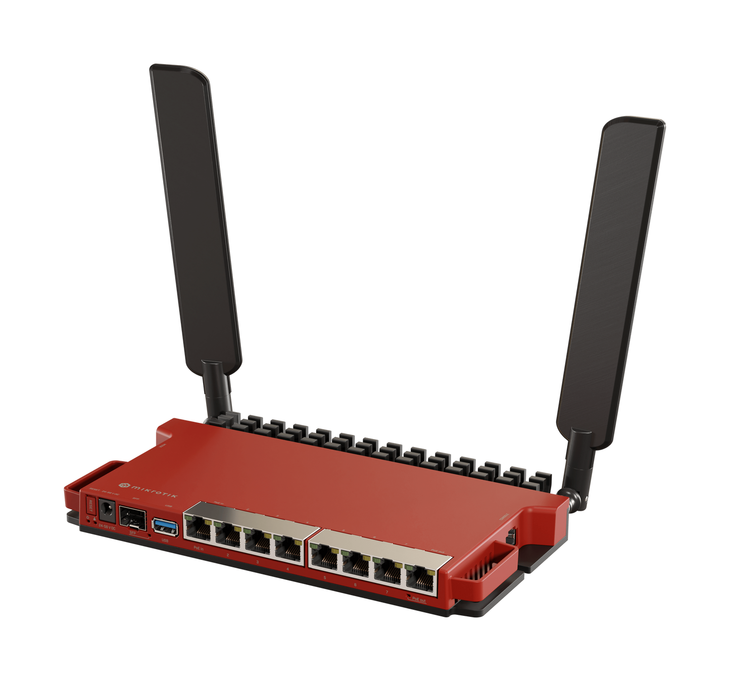 MikroTik L009UiGS-2HaxD-IN Desktop Router with 2.5Gb SFP, 8 x Gigabit Ethernet and 2.4GHz AX Wi-Fi