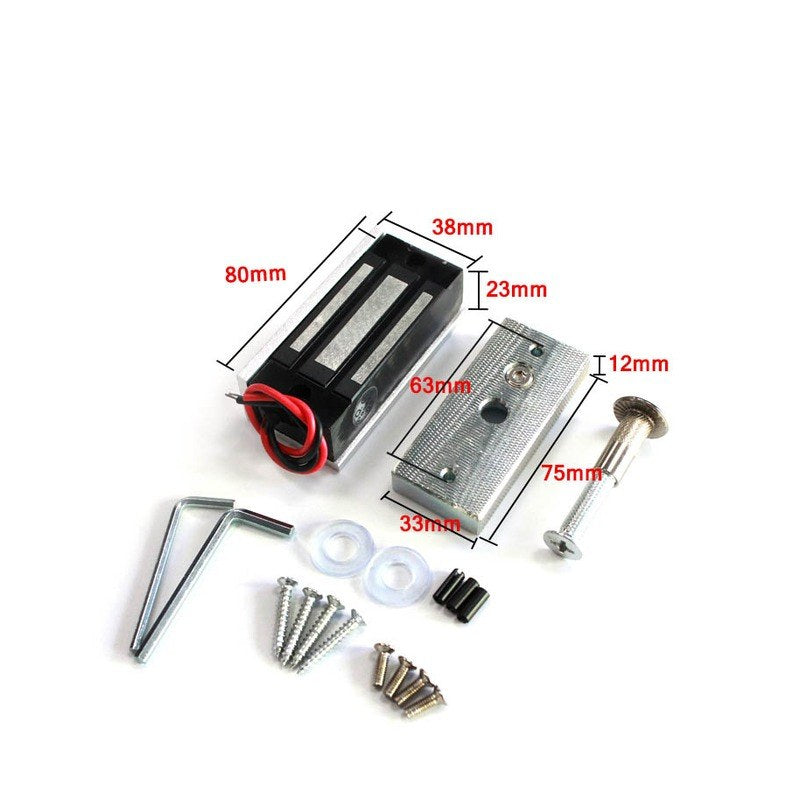 Surface Mounted Magnetic Lock 180kg 12VDC