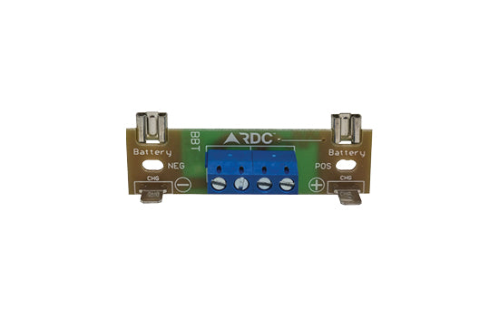 Battery Connector with Short-circuit Protection - screw terminal output, for 12V 7AH battery
