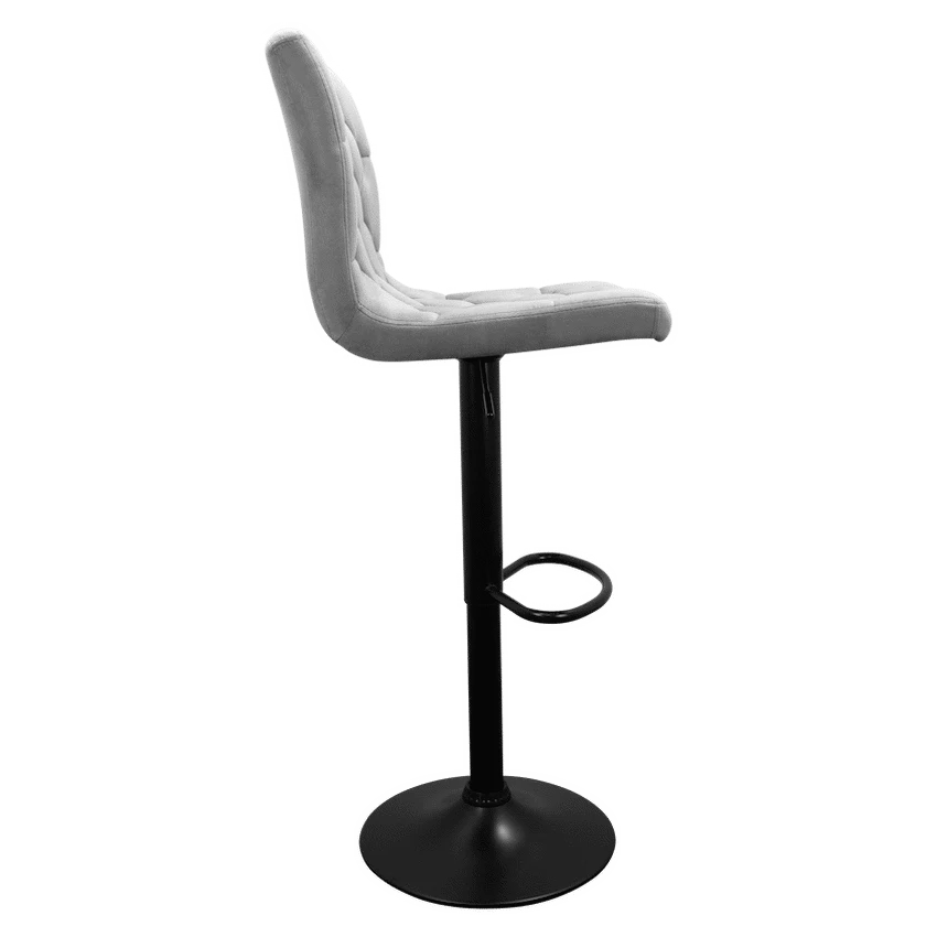 Bayer Large Barstool Grey with black base