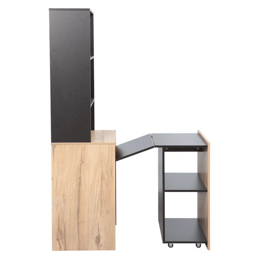 Adaptive Desk, With  Bookshelf