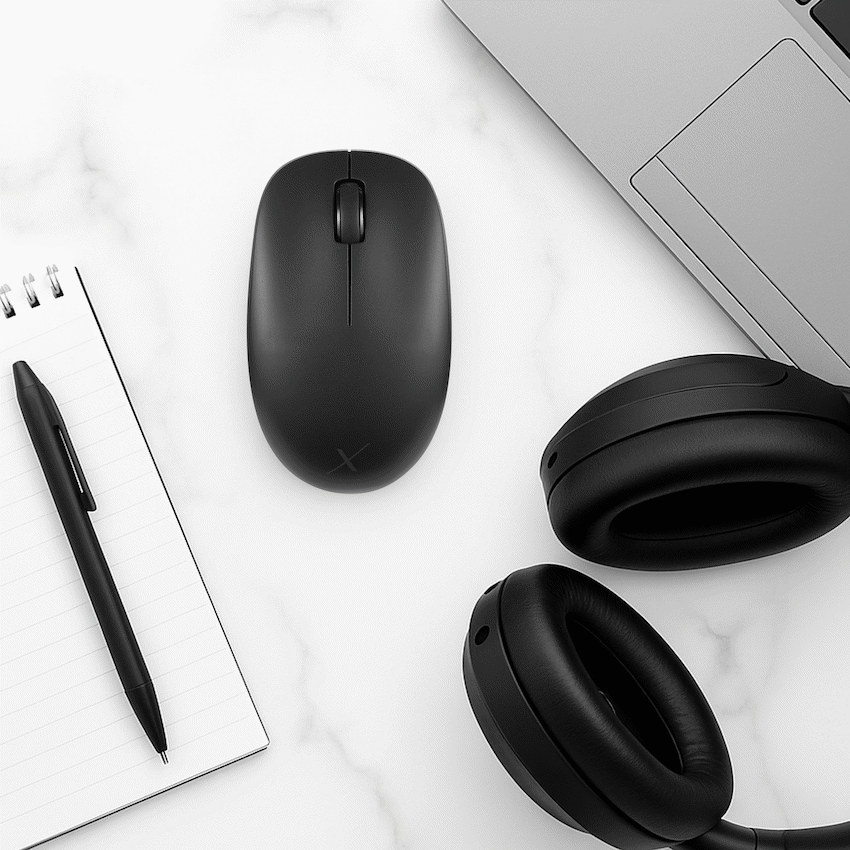 VolkanoX Magma Bluetooth Wireless Mouse - Graphite