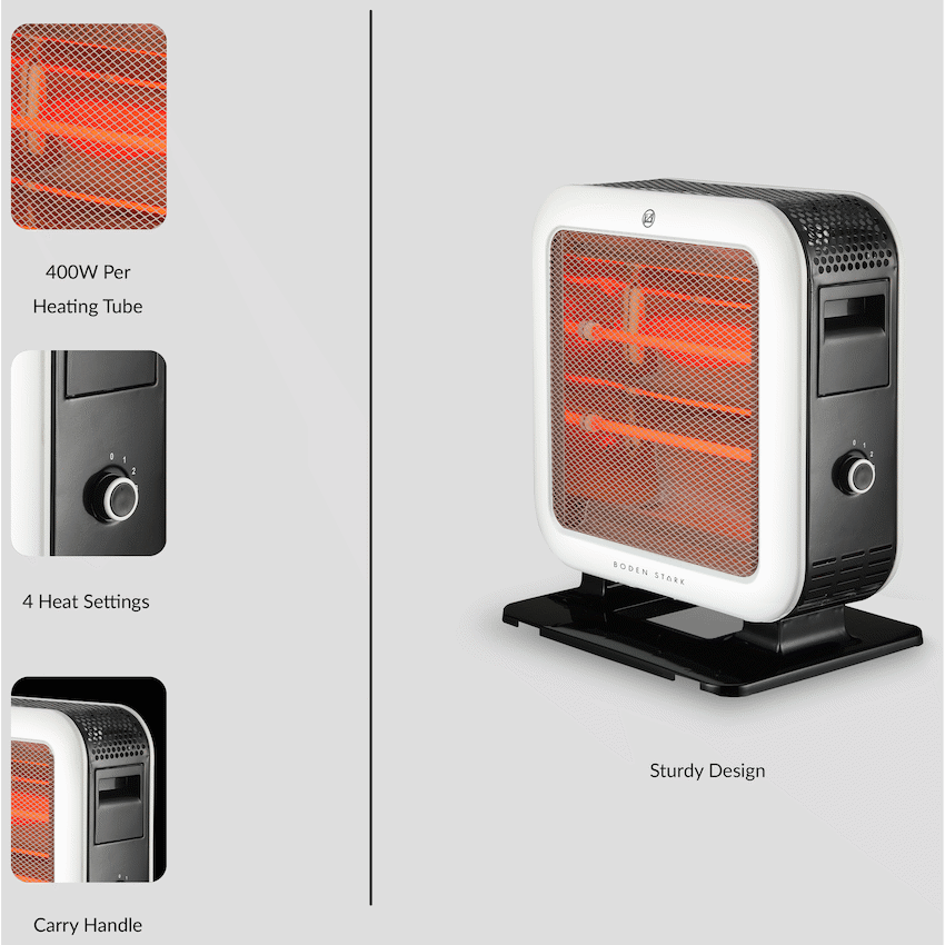 Boden Stark Double Sided Bar Heater - Guards On Duty Shop & Security Guards