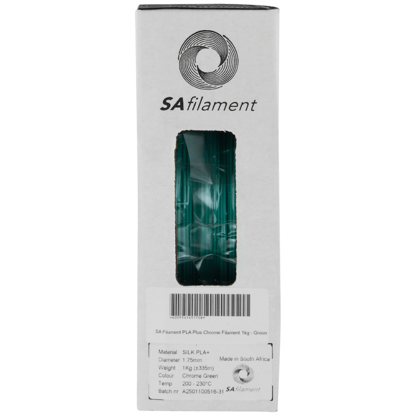 SA Filament PLA Plus Chrome Filament 1kg - Green