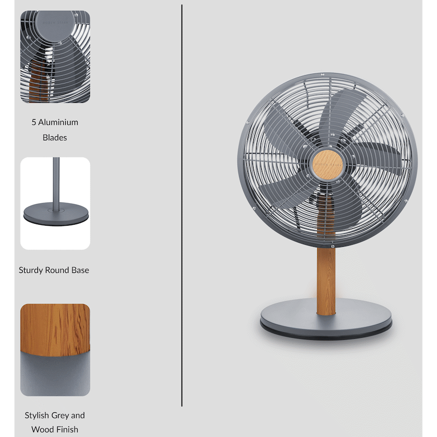 Boden Stark 30cm Desk Fan - Guards On Duty Shop & Security Guards
