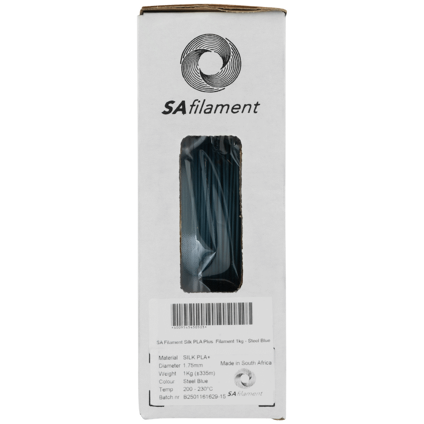 SA Filament Silk PLA Plus Filament 1kg - Steel Blue