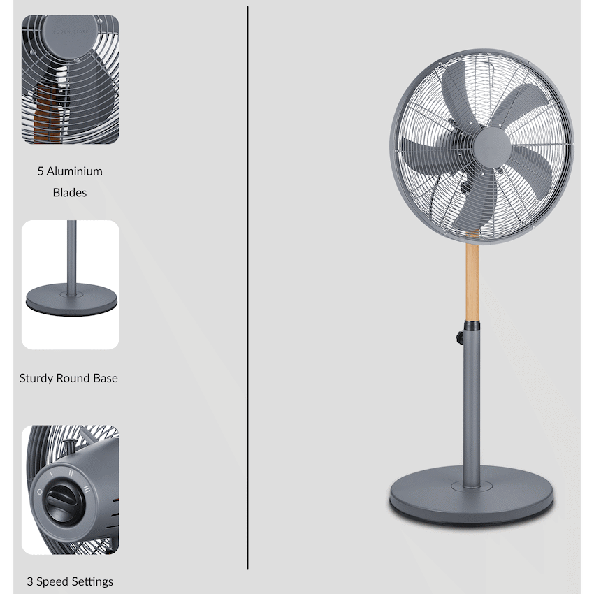 Boden Stark 40cm Stand Fan