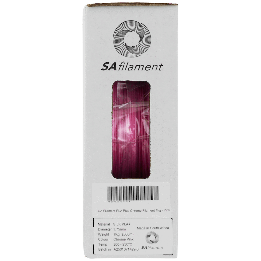 SA Filament Silk PLA Plus Chrome Filament 1kg - Pink