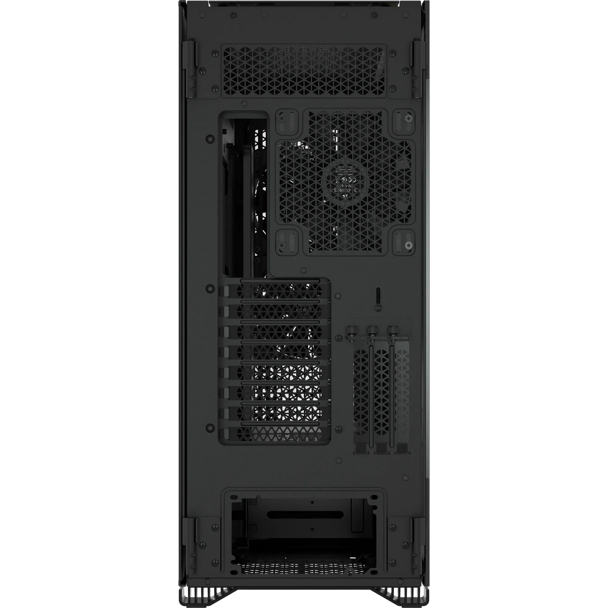 7000D Airflow Black Tempered Glass Full Tower; 6x 3.5'' | 4x 2.5'' Drive Bays ; 480mm Radiator Compatible; 3x140mm fan incl