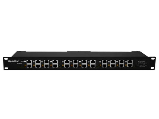 12 Port Gigabit Passive PoE Injector Guards On Duty Security
