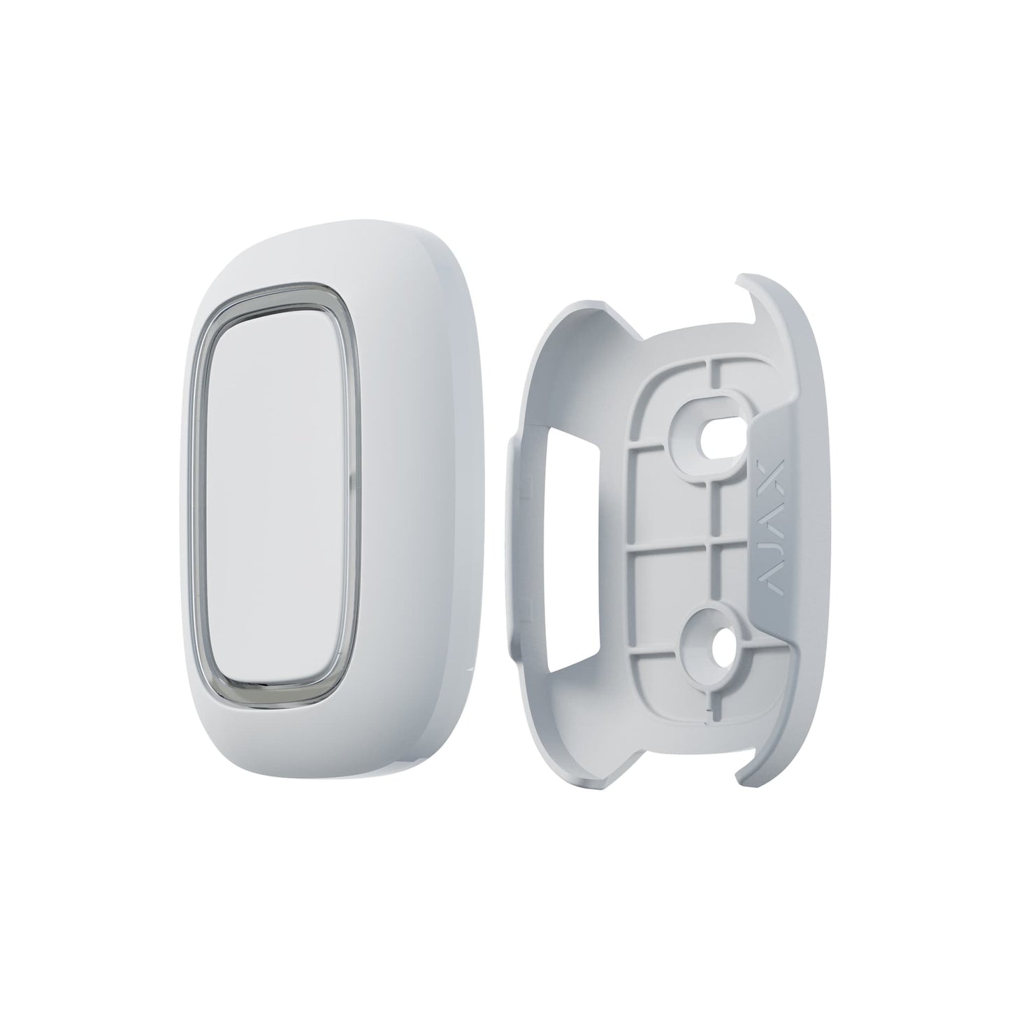 AJAX Security - Button Holder for Button/Double Button White  | AJAX-PB-H-W