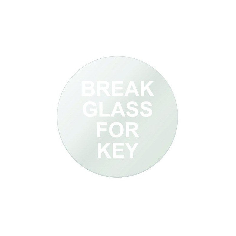 Spare glass - SPU Break Glass