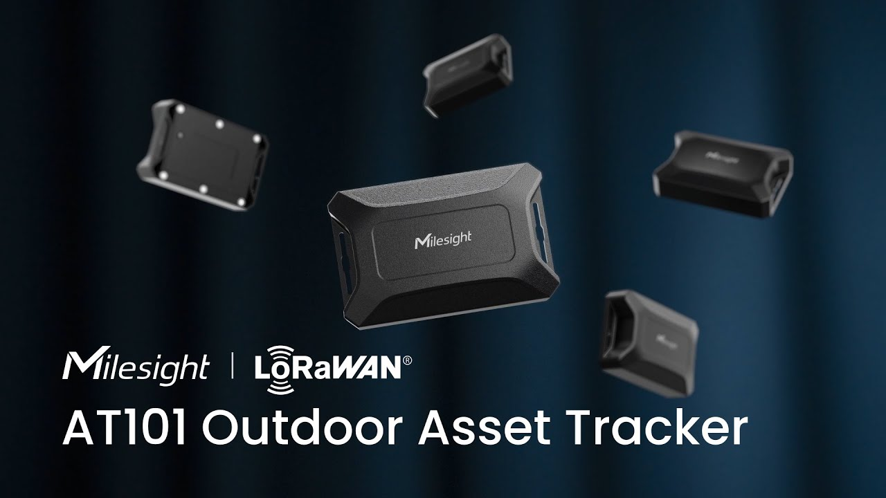 Milesight Outdoor Asset Tracker Sensor, Highly-Accurate GNSS Positioning, Supports Geofencing