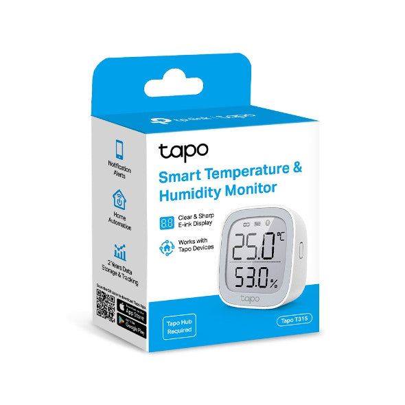 TP-Link Tapo Smart Temperature and Humidity Monitor | Tapo T315