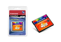 TRANSCEND 4GB COMPACT FLASH 133X