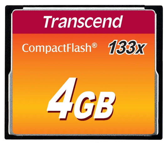 TRANSCEND 4GB COMPACT FLASH 133X