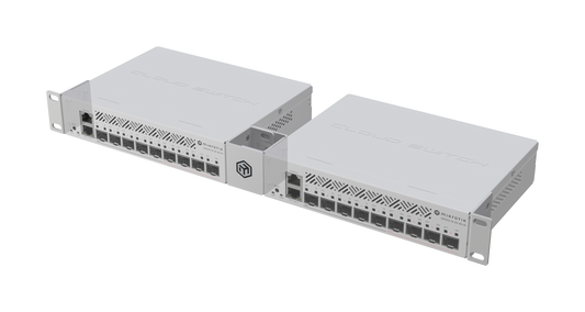 MikroTik 1U Dual or 10" Mounting Bracket |RMK-2/10