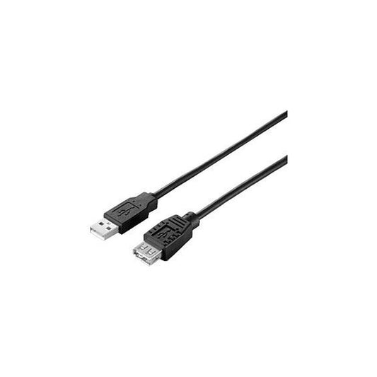 EQUIP CABLE, USB2.0 EXTENSION 1.8M BLK
