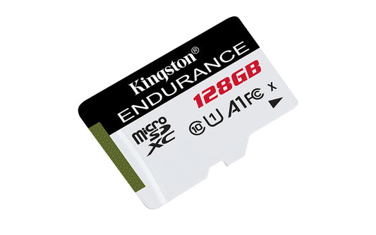Kingston 128GB microSDXC Endurance 95R/45W C10 A1 UHS-I Card Only - Guards On Duty Shop & Security Guards