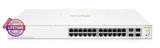 HPE Networking Instant On 1930 4SFP + 24 Port 370W Switch | ARU-IO-SW193024G-370W