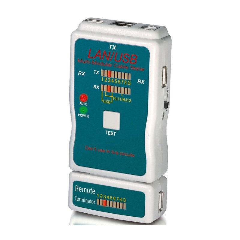 EQUIP TOOLS, MODULAR CABLE TESTER