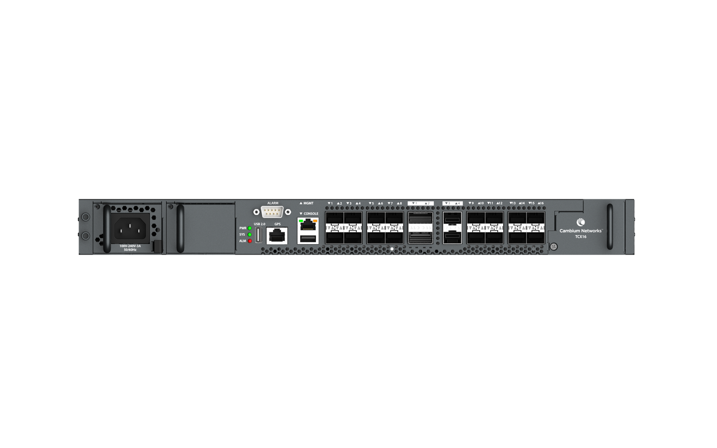 Cambium 16-Port Combo PON OLT | CB-PON-OLT-XGS-16