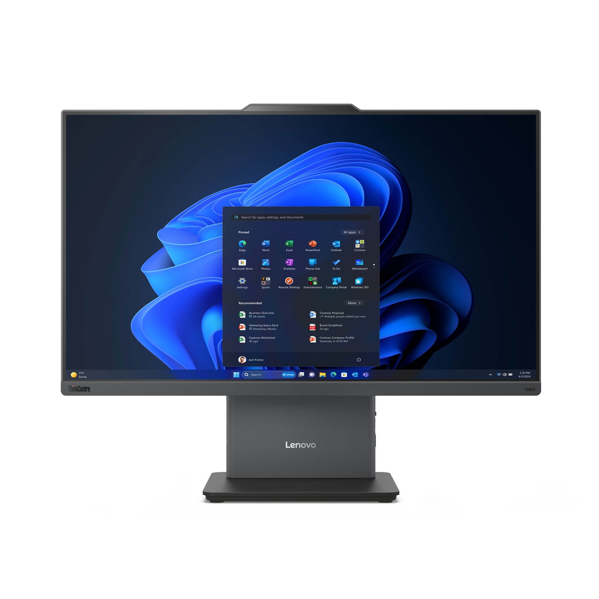 Lenovo Neo 50a-24 G5 Core 7 23.8in Desktop PC - Guards On Duty Shop & Security Guards