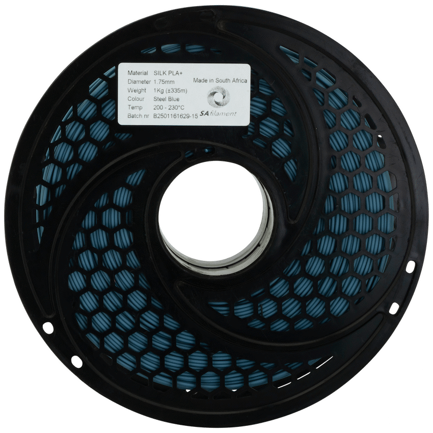 SA Filament Silk PLA Plus Filament 1kg - Steel Blue