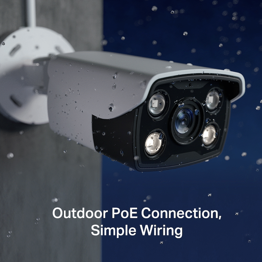 TP-Link Vigi C330 3MP 4mm Outdoor Full-Color Bullet Network Camera