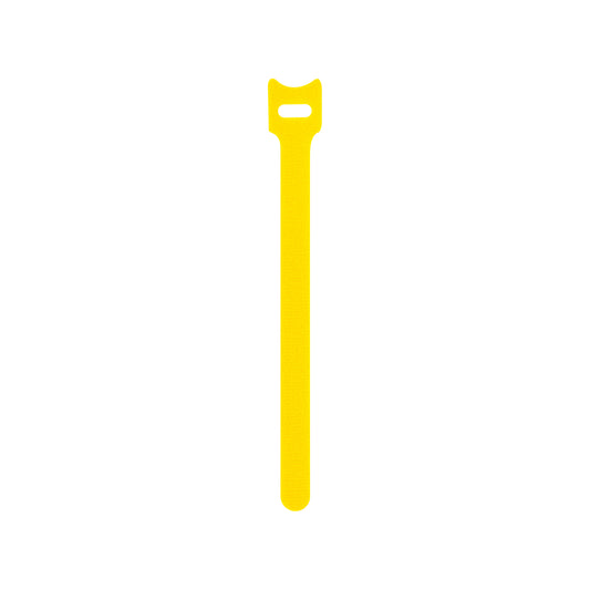 HOOK&LOOP WRAP STRAP 12X200 YELLOW(1PKT OF 100)