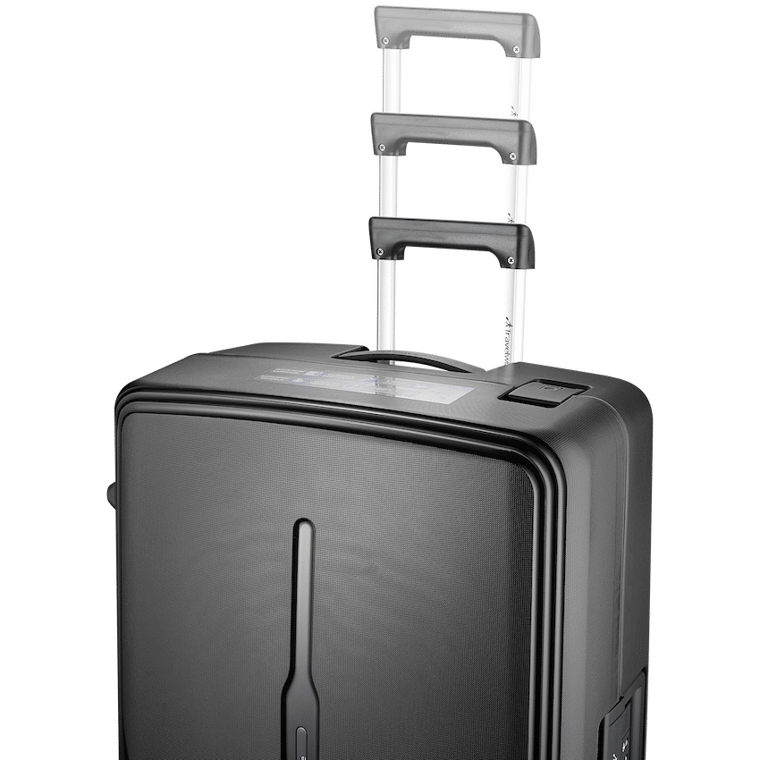 Travelwize Clipper PP 75cm 4-Wheel Spinner Luggage Black