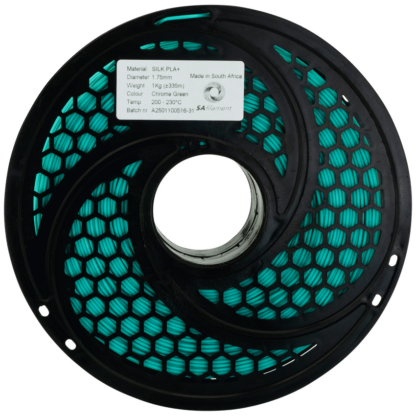 SA Filament PLA Plus Chrome Filament 1kg - Green