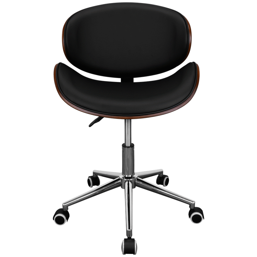 Amos Mid Back Office Chair - Black
