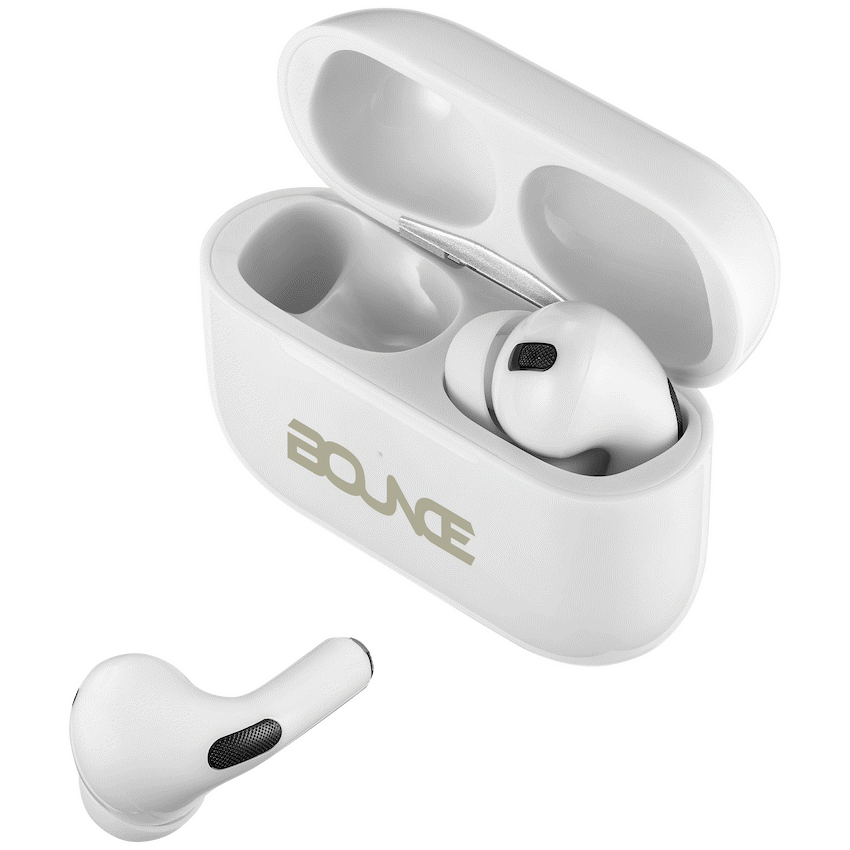 Bounce Clef X True Wireless Earphones + Silicone Accessories - White - Guards On Duty Shop & Security Guards