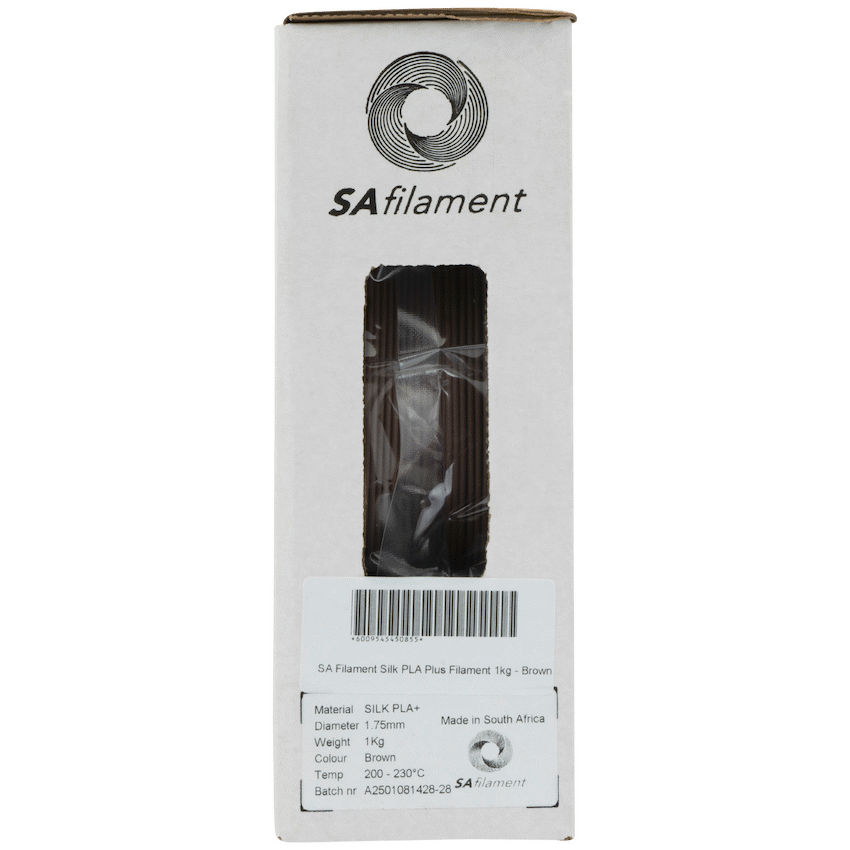 SA Filament Silk PLA Plus Filament 1kg - Brown