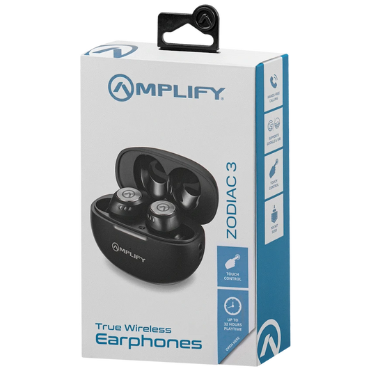 Amplify Zodiac 3 True Wireless Earphones - Black