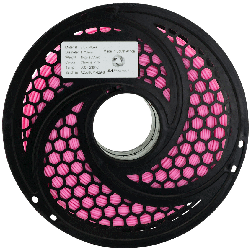 SA Filament Silk PLA Plus Chrome Filament 1kg - Pink