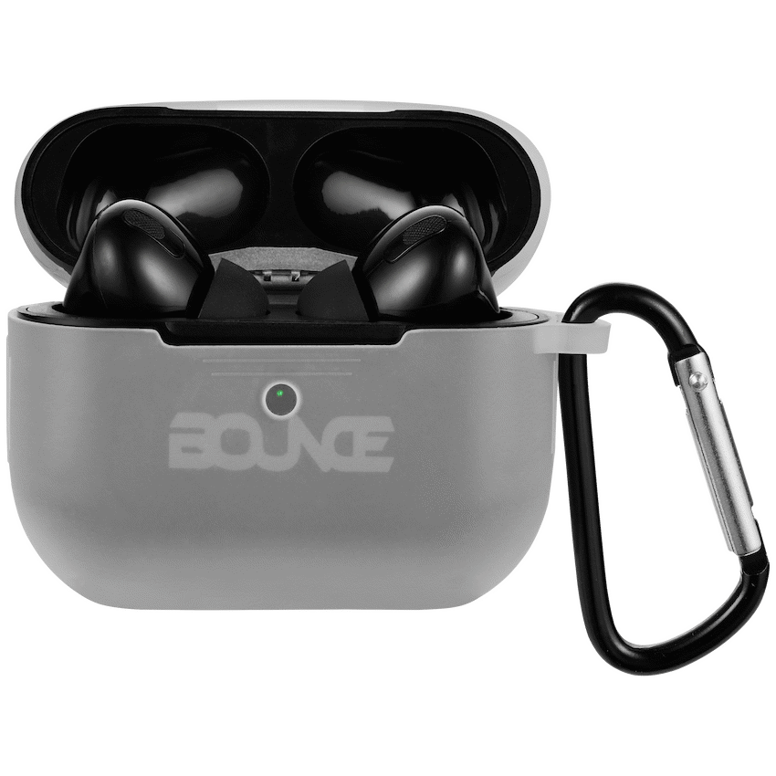 Bounce Clef X True Wireless Earphones + Silicone Accessories - Black