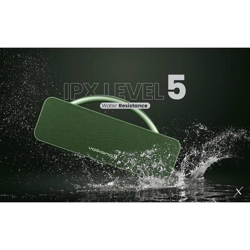VolkanoX VXS200 Portable Bluetooth Speaker - Green