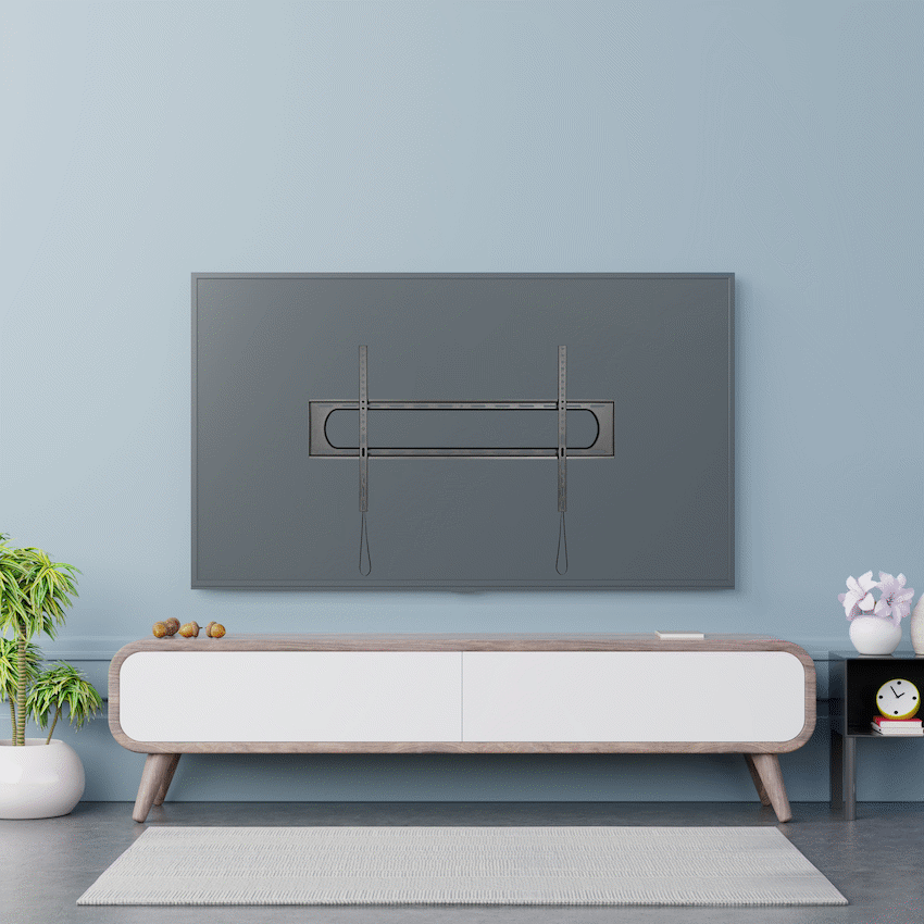 Ellies Solid series Fixed Heavy Duty Tv Wall Mount For 60" - 120" TVs - Guards On Duty Shop & Security Guards