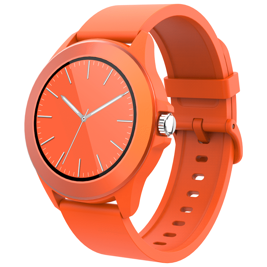 Volkano Splash Series Round Smartwatch - Orange