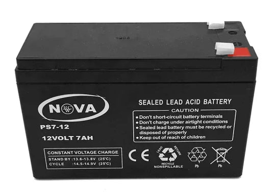 12V7Ah Sealed Lead Acid Battery Guards On Duty Security