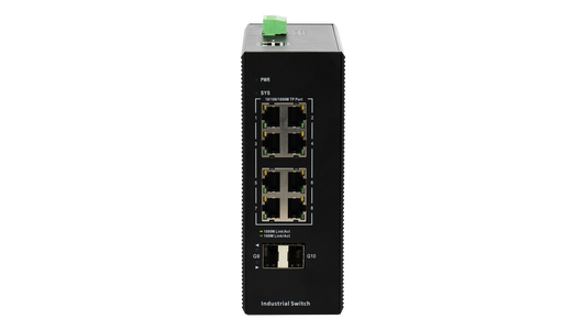 BDCOM 8 Port Gigabit Industrial Switch With 2 SFP - Managed