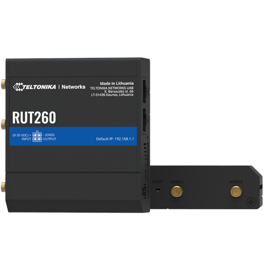 Teltonika Industrial LTE CAT 6 Router | RUT260