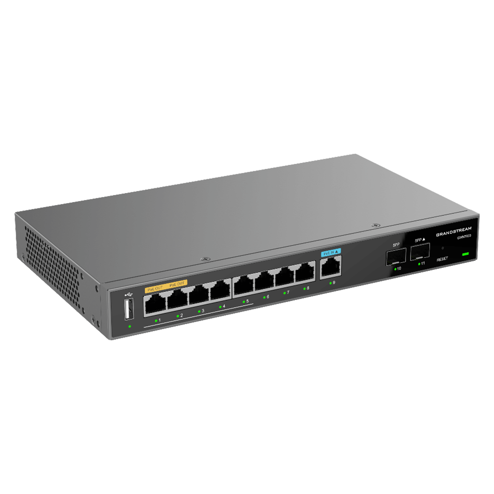 Grandstream Firewall VPN Router 9 GbE LAN/WAN, 2x SFP | GWN7003