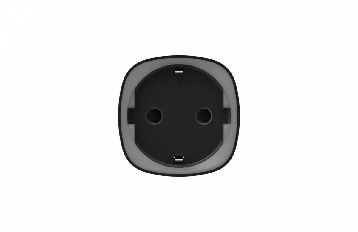 AJAX Security - Automation - Black Wireless Smart Plug with Energy Consumption Monitoring | AJAX-AD-SP-B