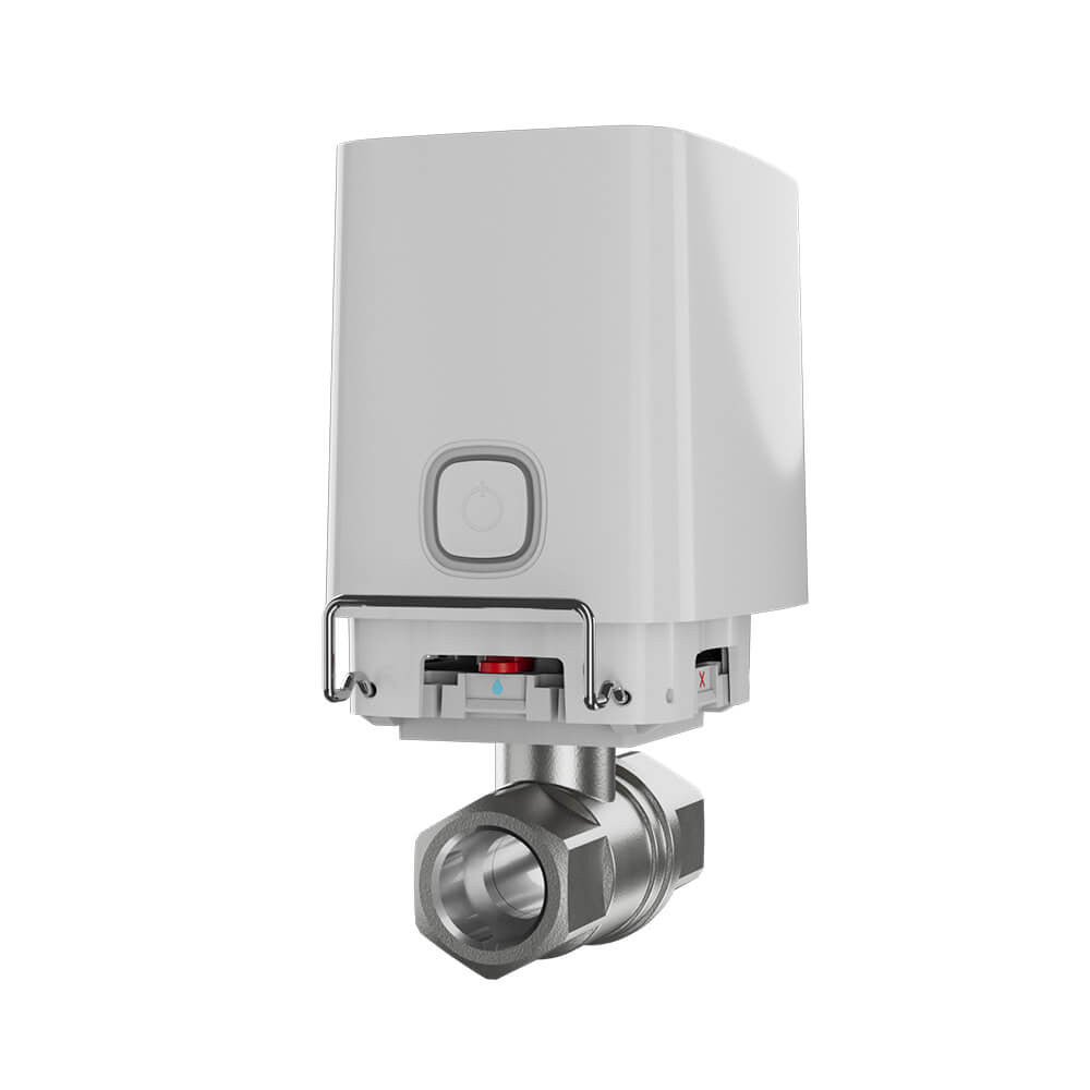 AJAX Security - White Wireless WaterStop with 25 mm Thread | AJAX-WS-25-W