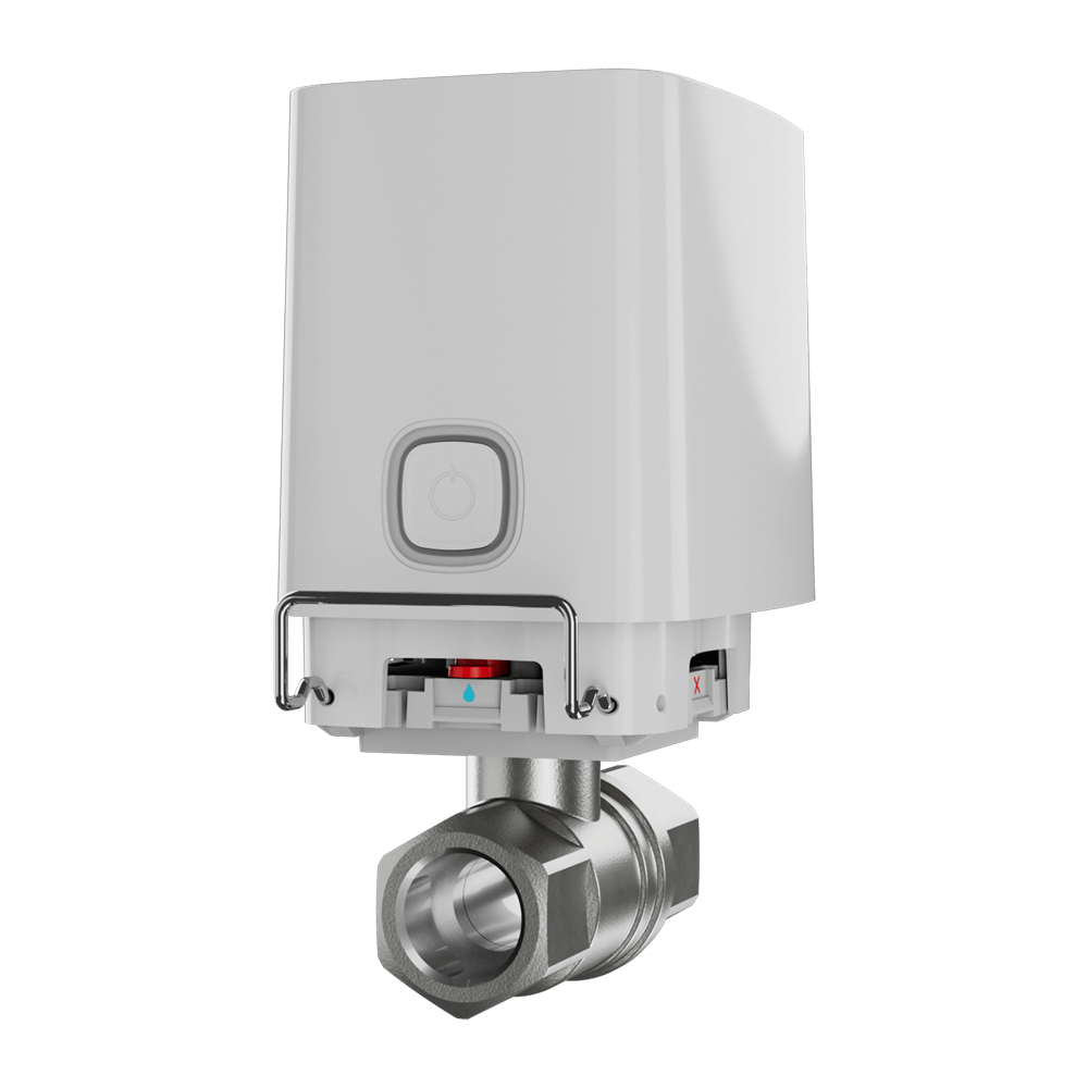 AJAX Security - White Wireless WaterStop with 15 mm Thread | AJAX-WS-15-W