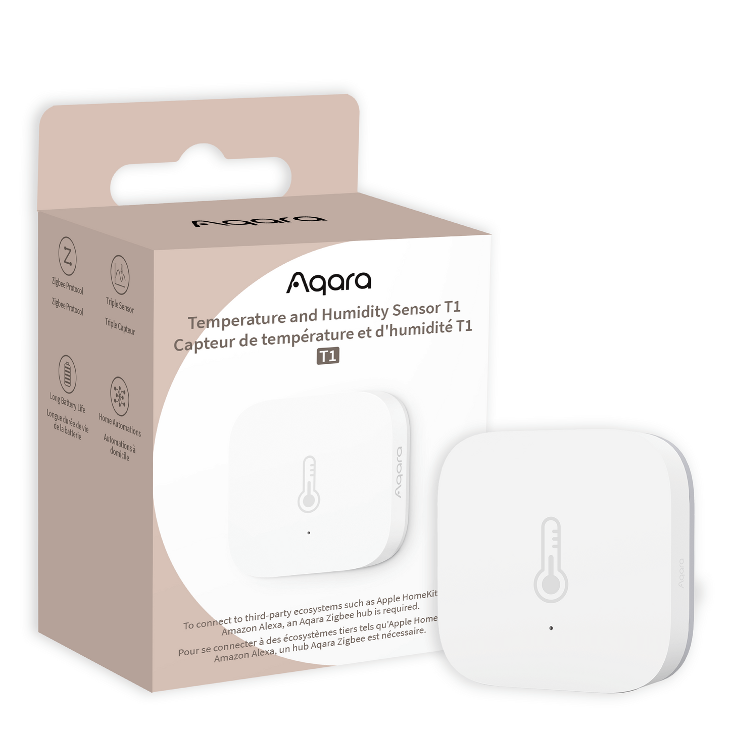 Aqara Sensor Temperature and Humidity Sensor T1 | TH-S02D