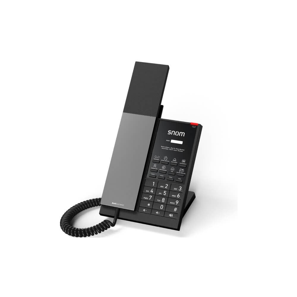 Snom Hospitality WiFi IP Phone, Cordless DECT handset, 1 line